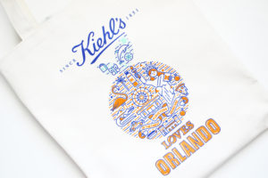 Kiehls Disney Springs grand opening event tote