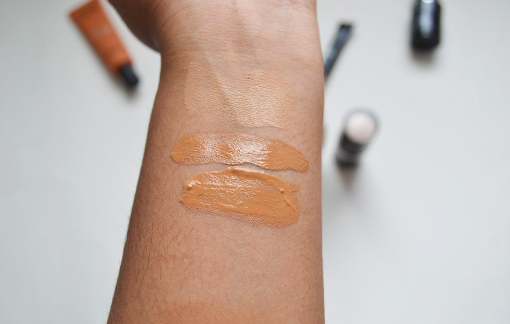 Make Up For Ever foundation swatches