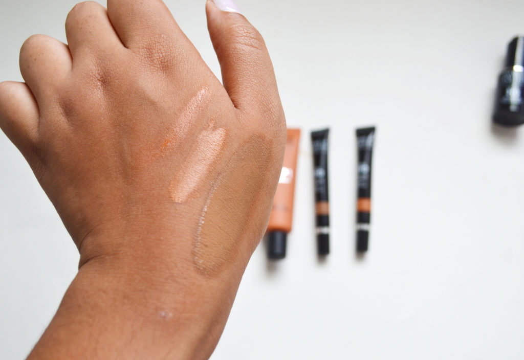Make Up For Ever concealer swatches