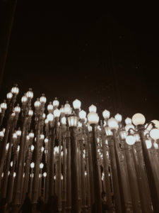 Most Instagrammable Spots in Los Angeles: LACMA Lights