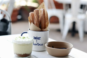 bartaco desserts - churros, key lime pie