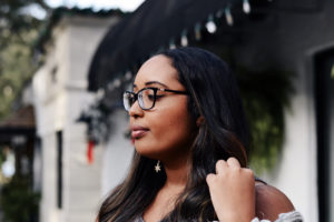 Rachel glasses with standard blue light protection from Phonetic Eyewear