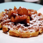 Breakfast at Tiffany's: My Experience at The Blue Box Cafe - Buttermilk Waffle