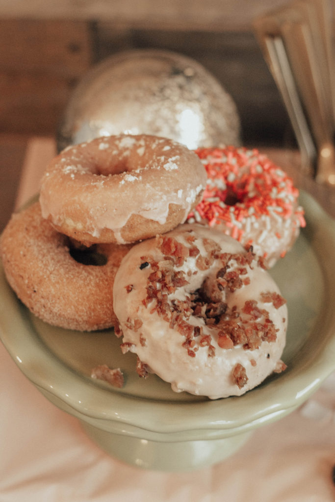 Be My Galentine event snacks: Duck Donuts