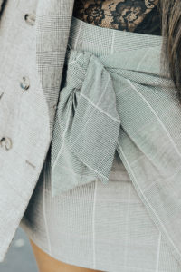 Glen Plaid Power Suit details