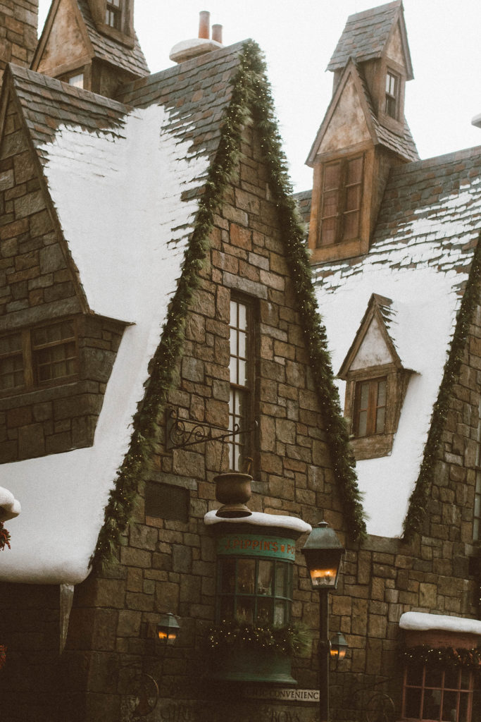 Christmas in The Wizarding World of Harry Potter - Hogsmeade