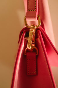 Jacquemus Le Chiquito Moyen/top-handle bag in pink