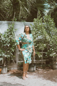 Zara printed top and printed skirt set