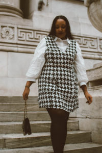 Houndstooth outfit idea