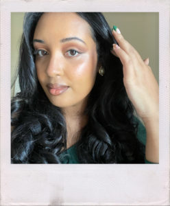 face makeup featuring Charlotte Tilbury products