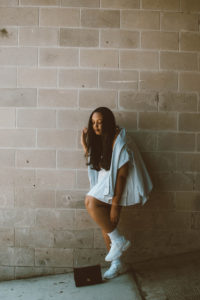 Summer Outfit Idea: Athleisure in the OFFLINE By Aerie Nylon Pleated Exercise Dress